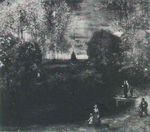 The Parsonage Garden at Nuenen with Pond and Figures